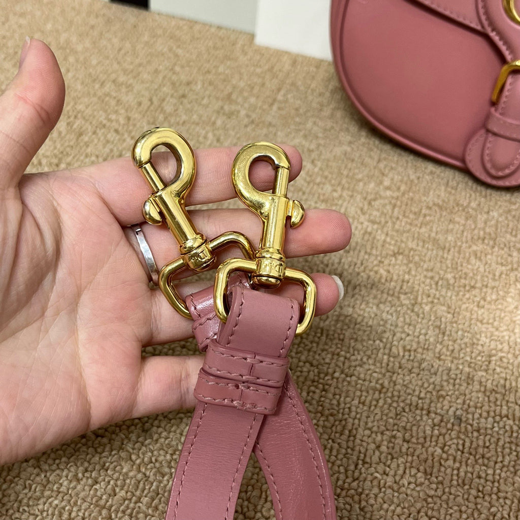Dior Pink Saddle Bag