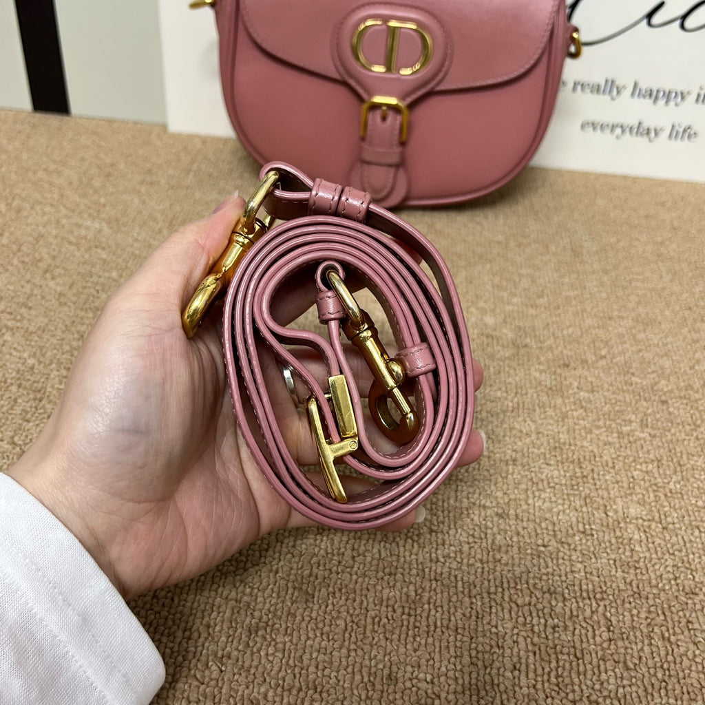 Dior Pink Saddle Bag