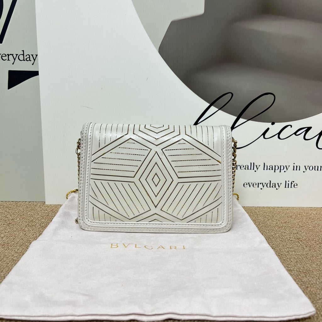 Bvlgari White Crossbody
