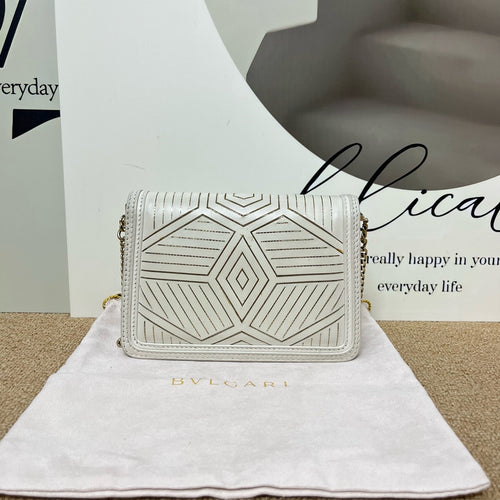 Bvlgari White Crossbody