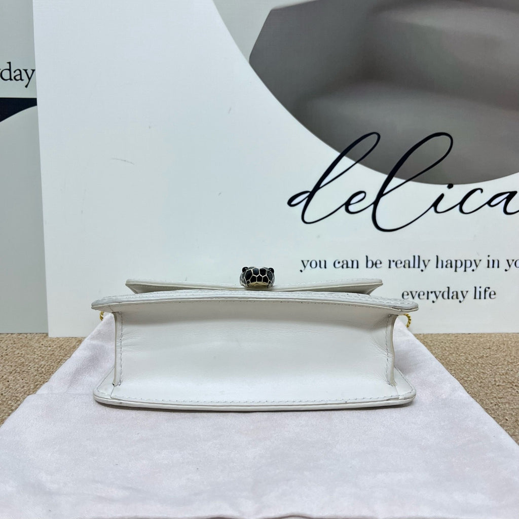 Bvlgari White Crossbody