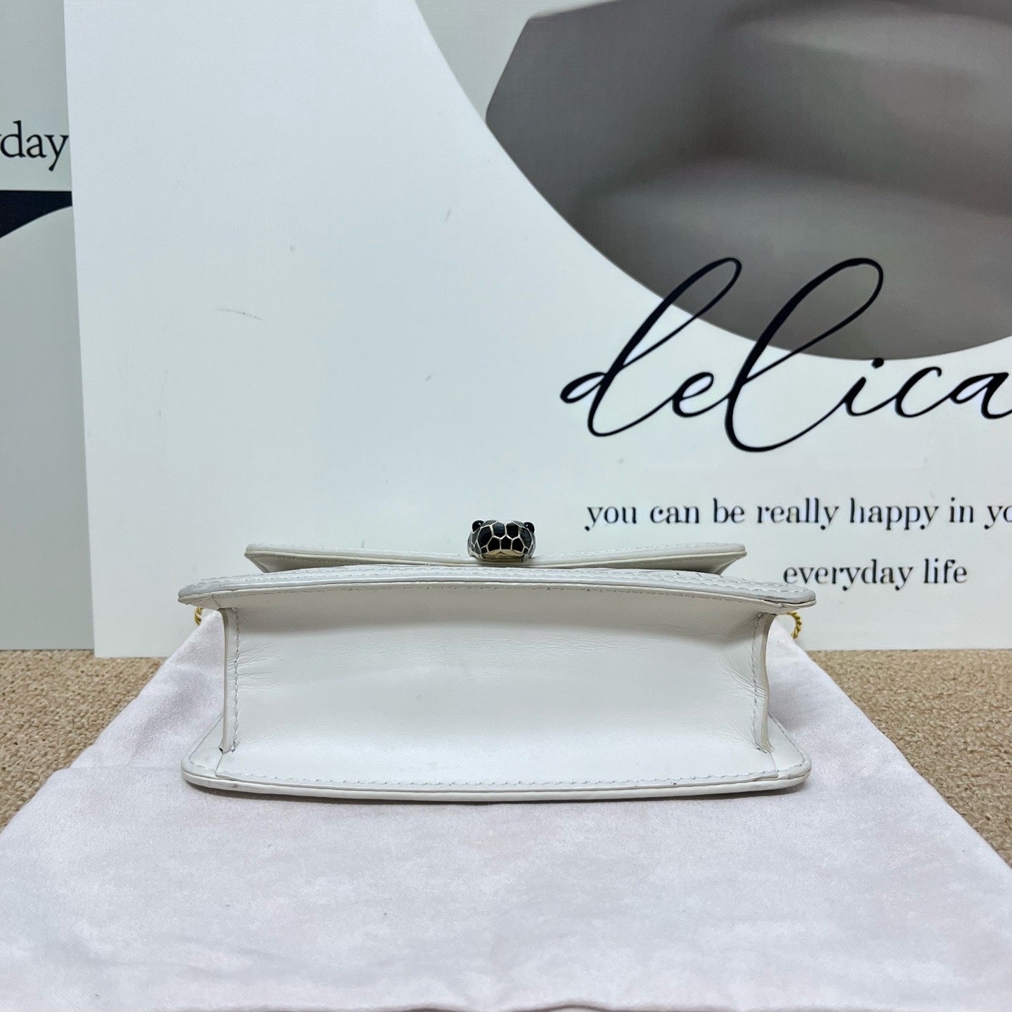 Bvlgari White Crossbody