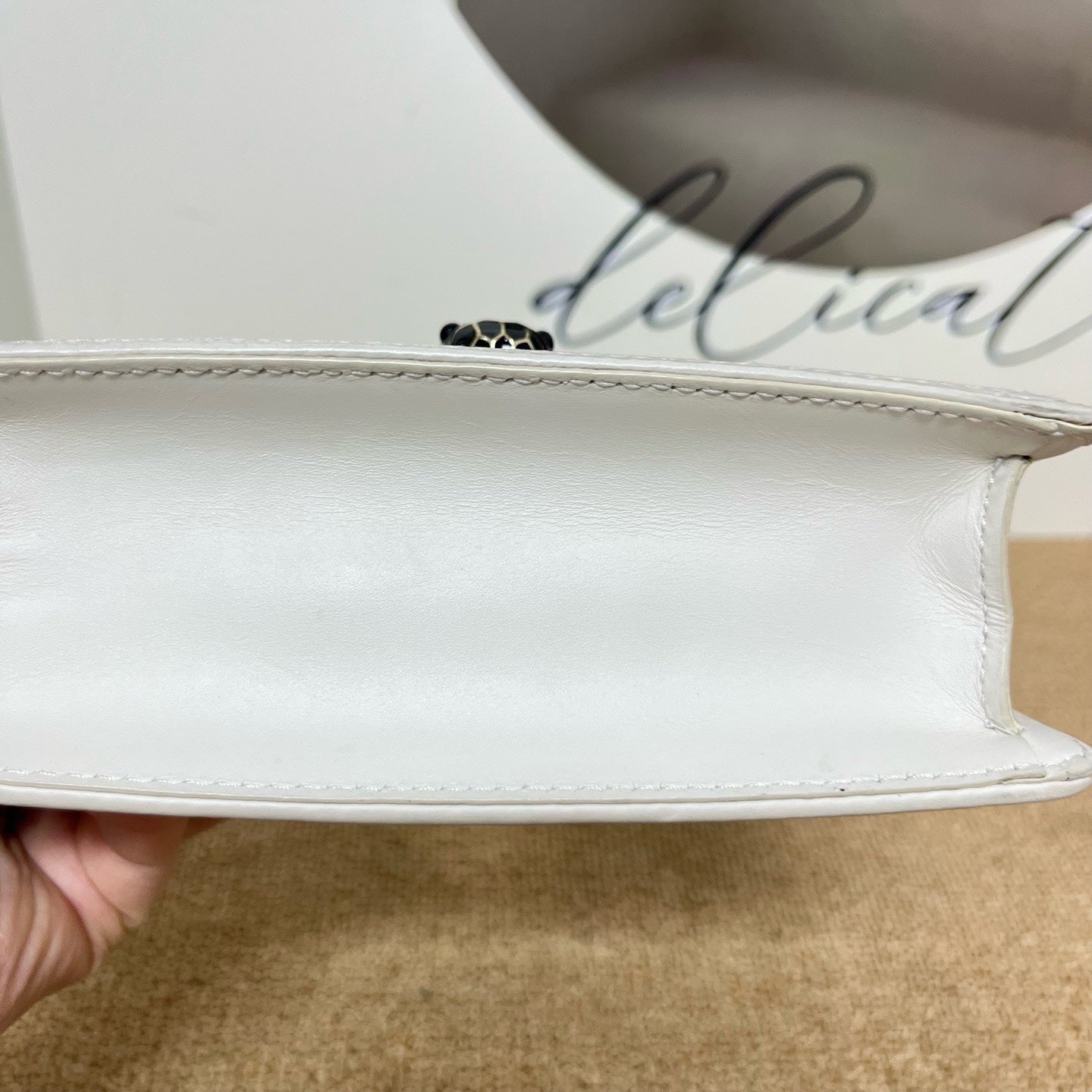 Bvlgari White Crossbody