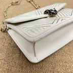 Bvlgari White Crossbody