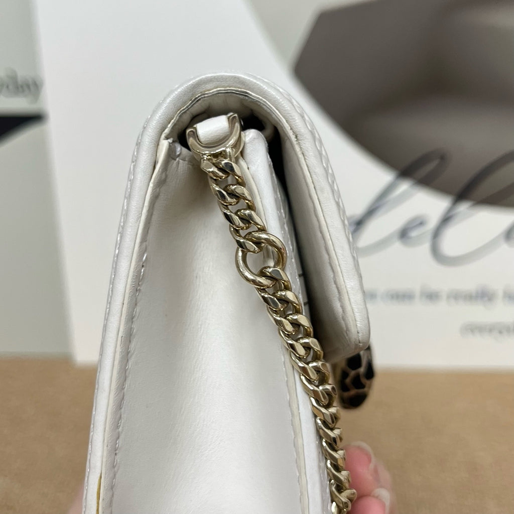 Bvlgari White Crossbody