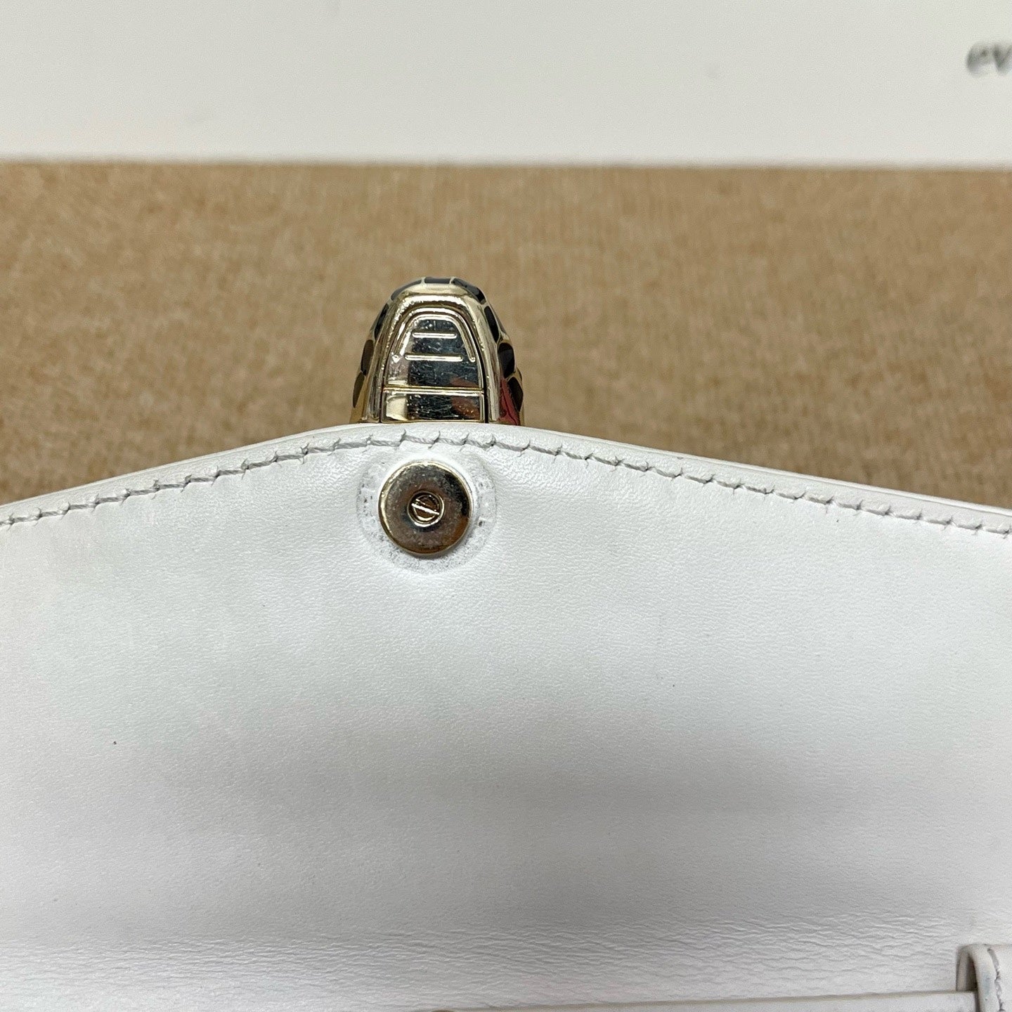 Bvlgari White Crossbody