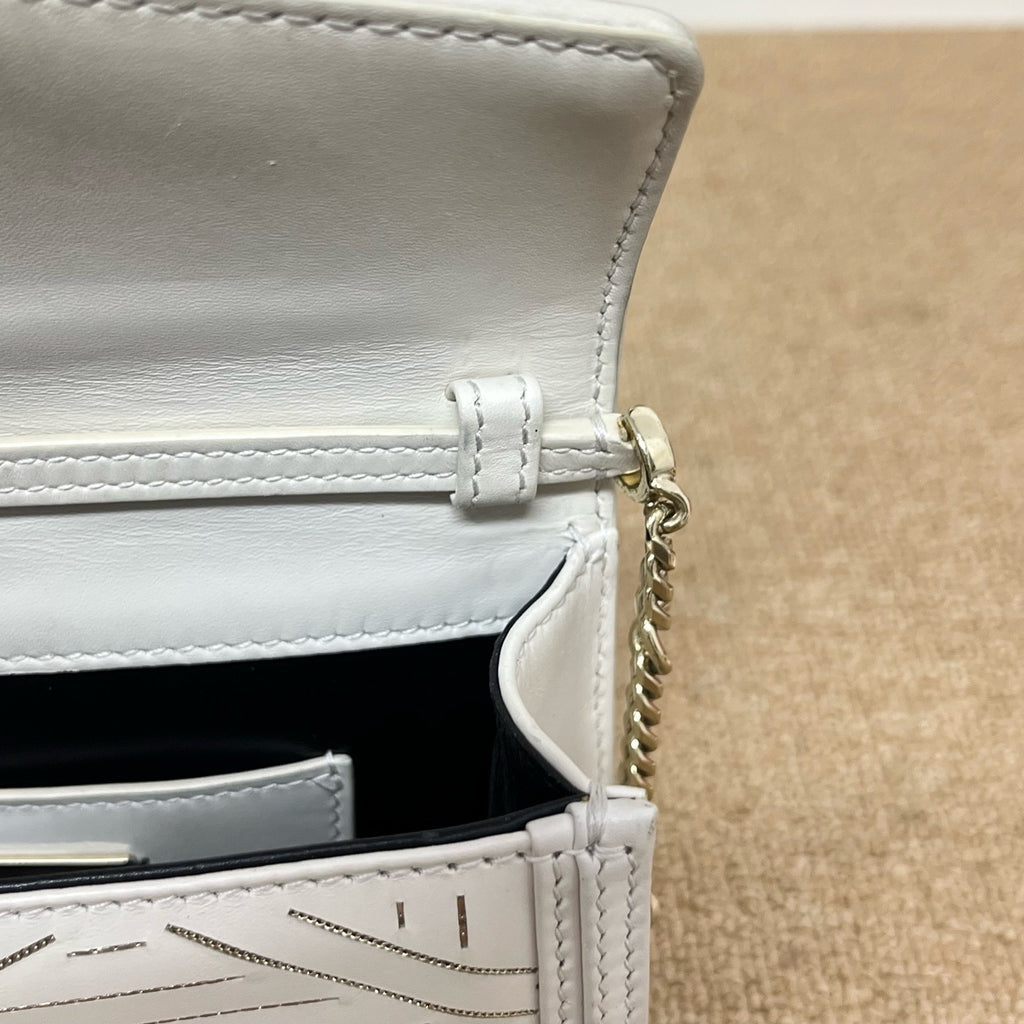 Bvlgari White Crossbody