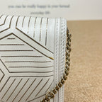 Bvlgari White Crossbody