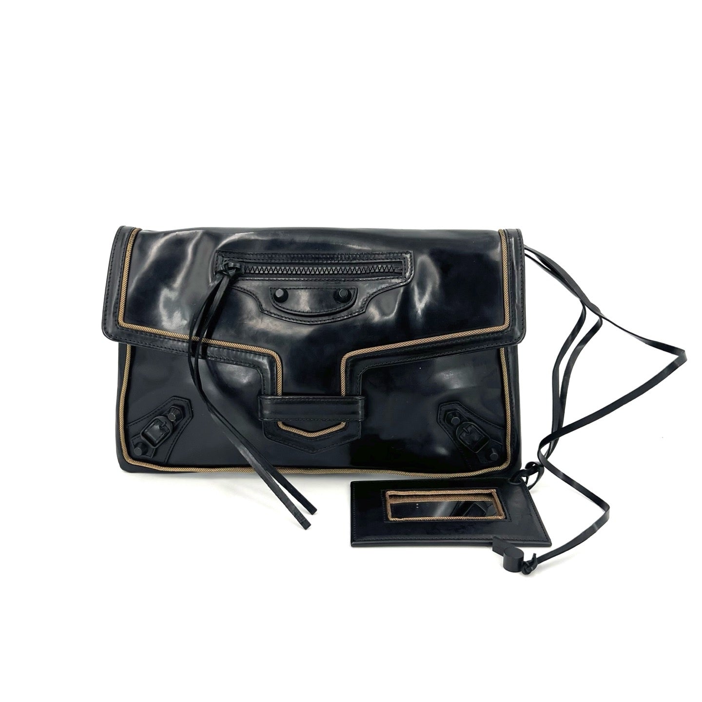 Balenciaga Polyvinyl chloride (PVC) Black Clutch