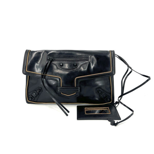Balenciaga Polyvinyl chloride (PVC) Black Clutch