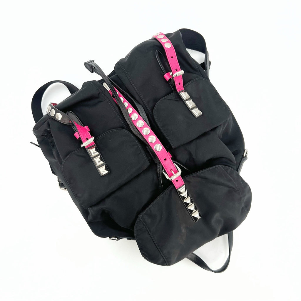 Prada Black Backpack