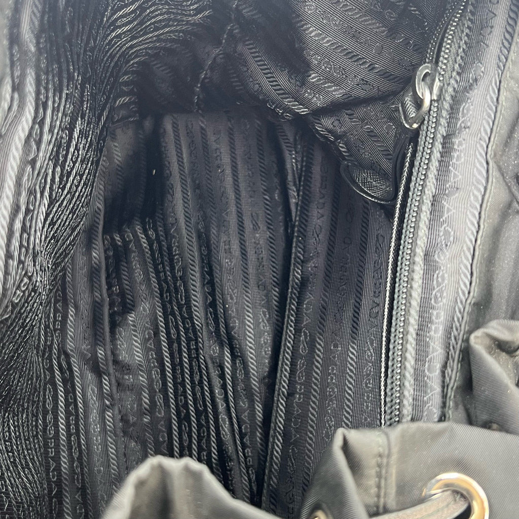 Prada Black Backpack