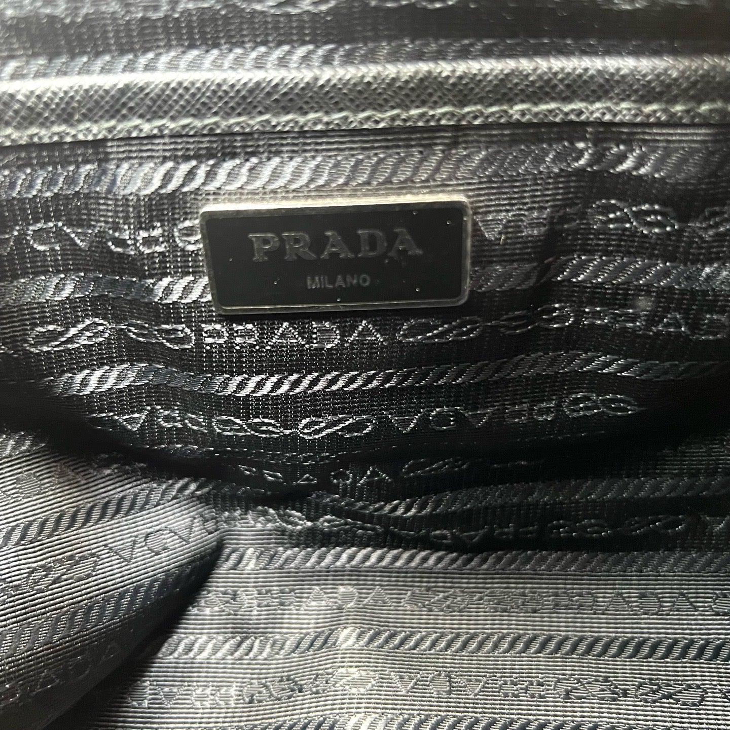 Prada Black Backpack