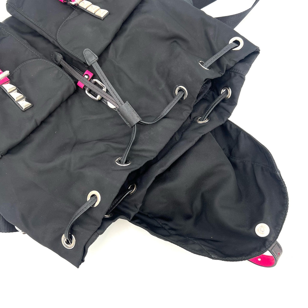Prada Black Backpack