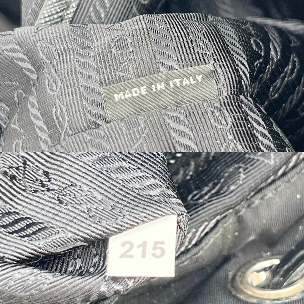 Prada Black Backpack