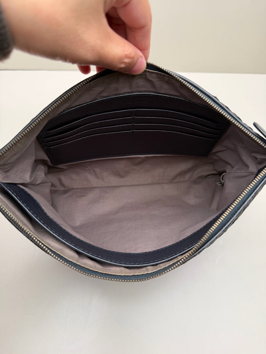Bottega Veneta Black Clutch