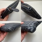 Bottega Veneta Black Clutch