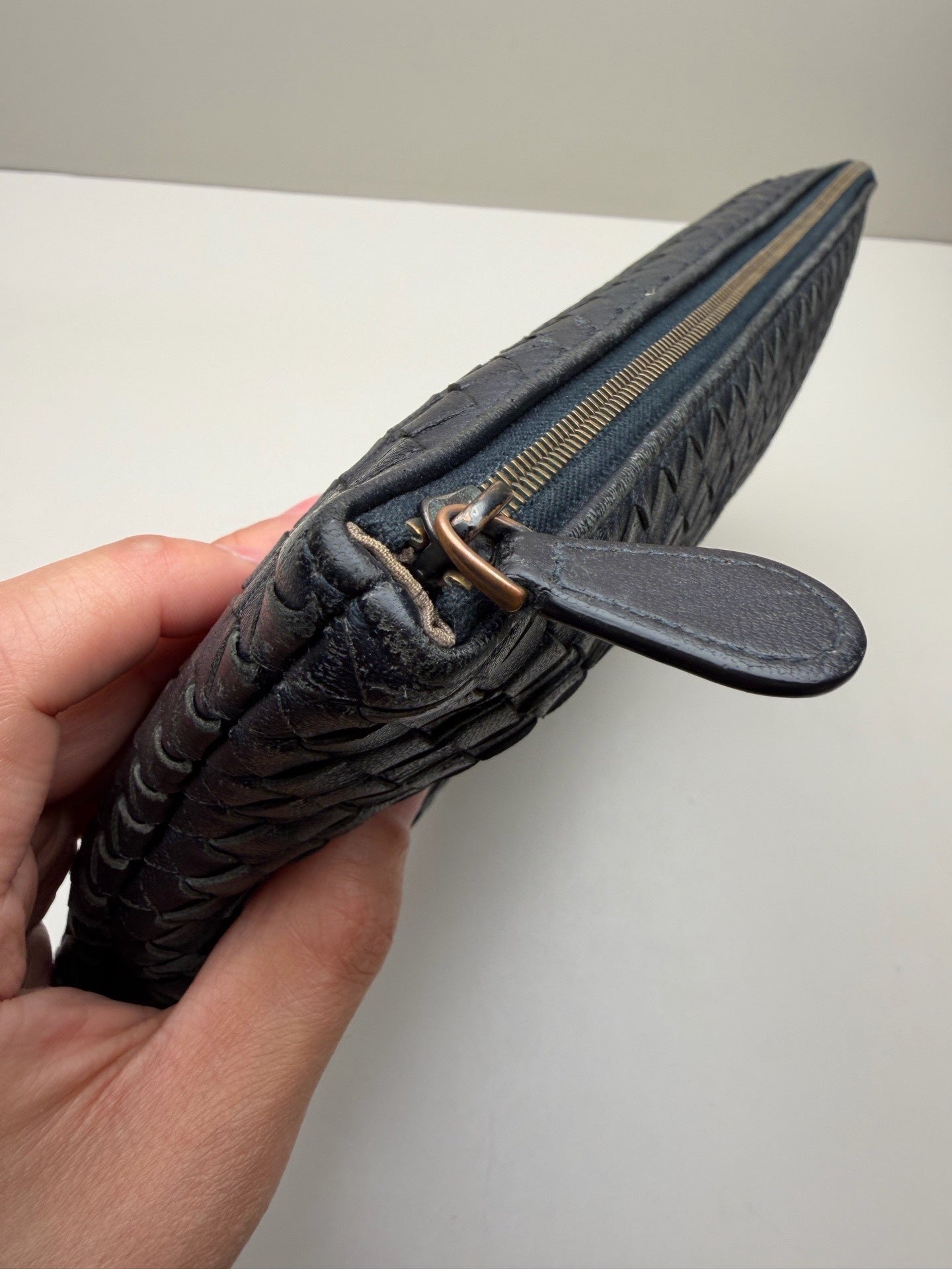 Bottega Veneta Black Clutch