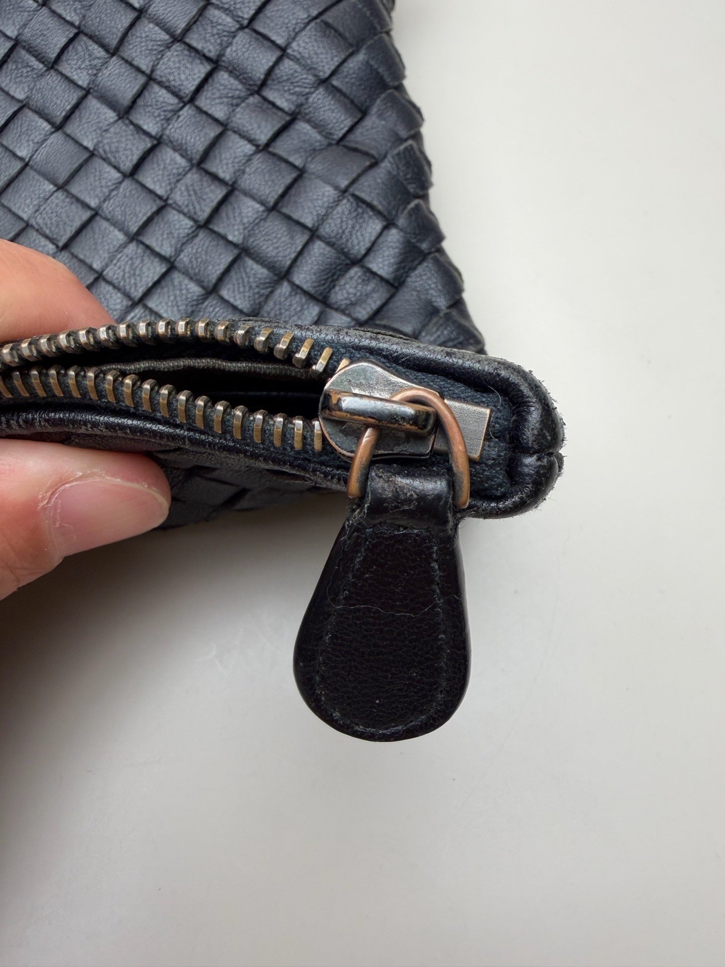 Bottega Veneta Black Clutch