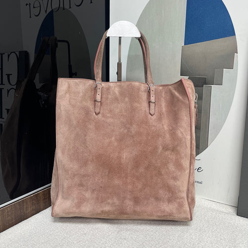 Balenciaga Alcantara Pink Shoulder Bag