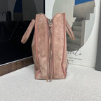 Balenciaga Alcantara Pink Shoulder Bag
