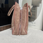 Balenciaga Alcantara Pink Shoulder Bag