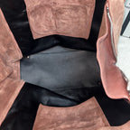 Balenciaga Alcantara Pink Shoulder Bag