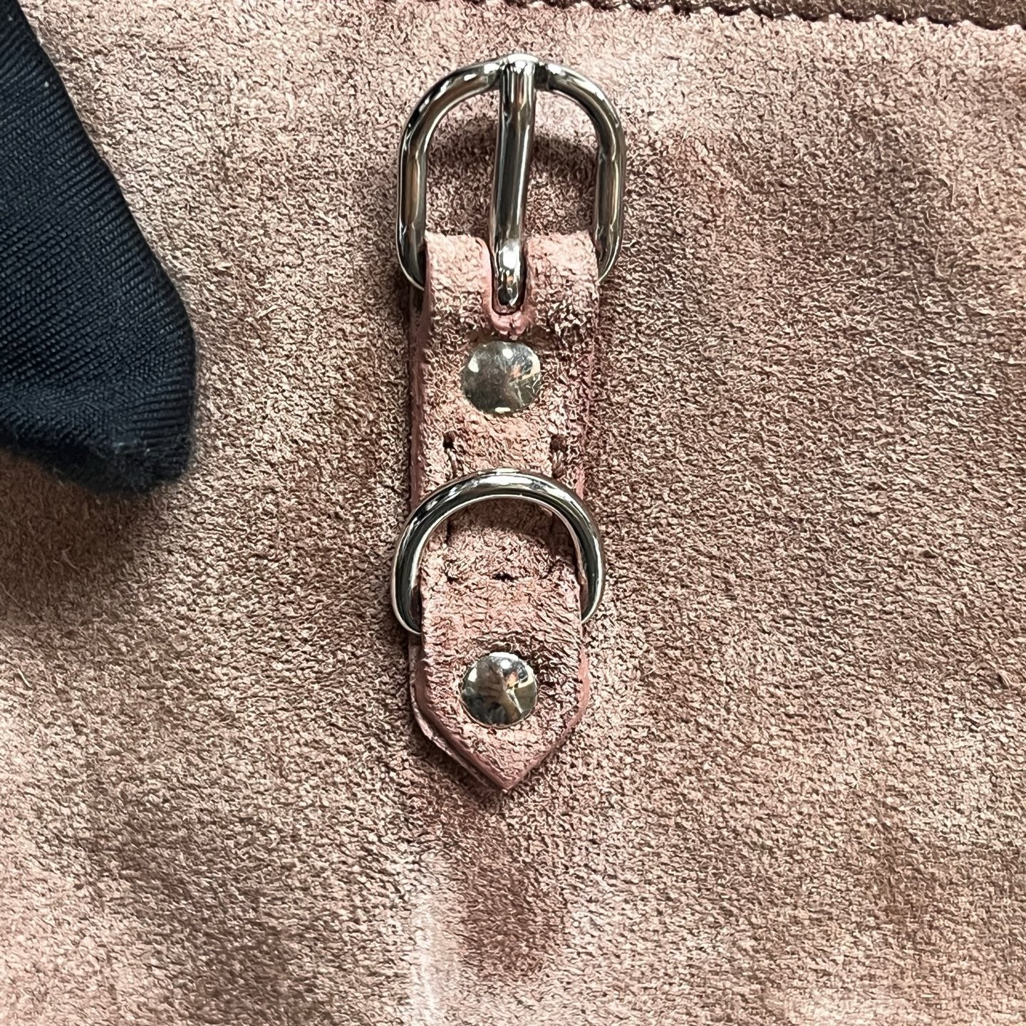 Balenciaga Alcantara Pink Shoulder Bag