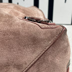 Balenciaga Alcantara Pink Shoulder Bag