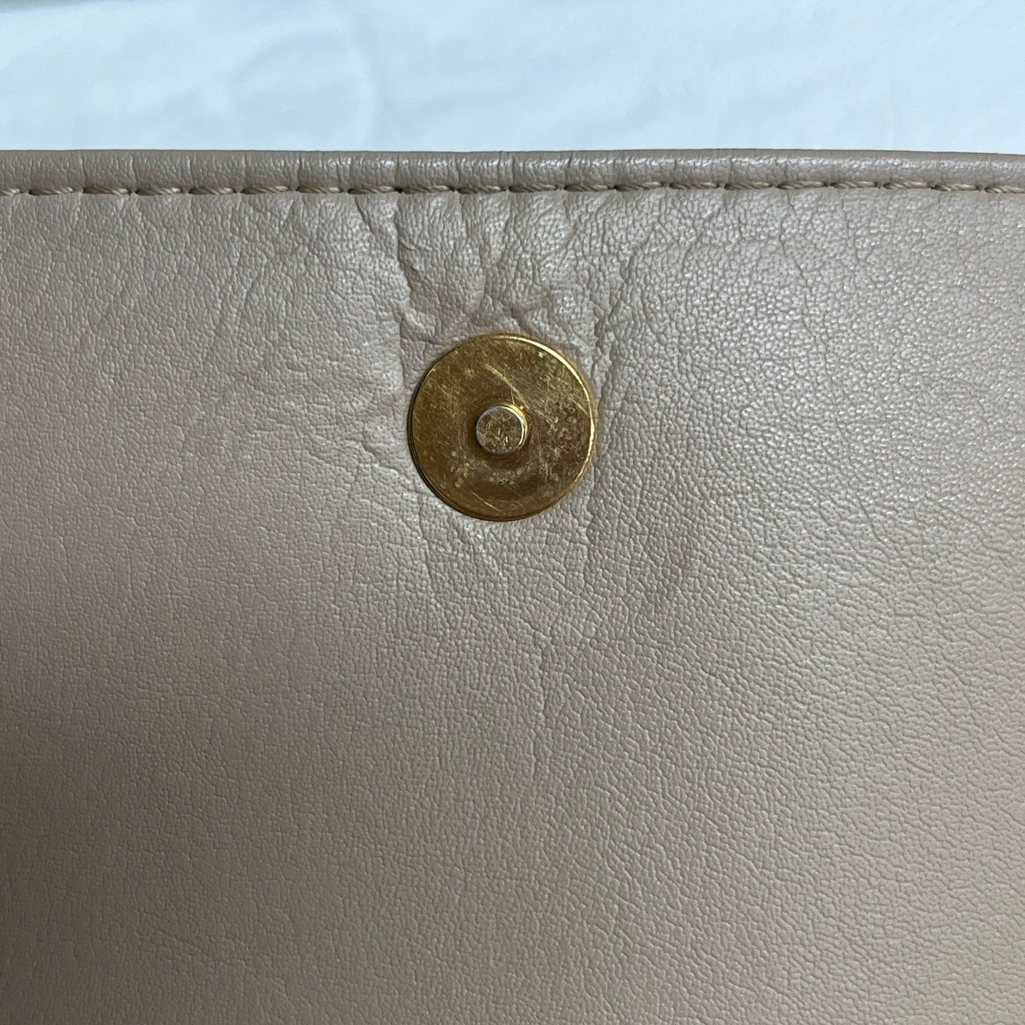 Louis Vuitton Gold Shoulder Bag
