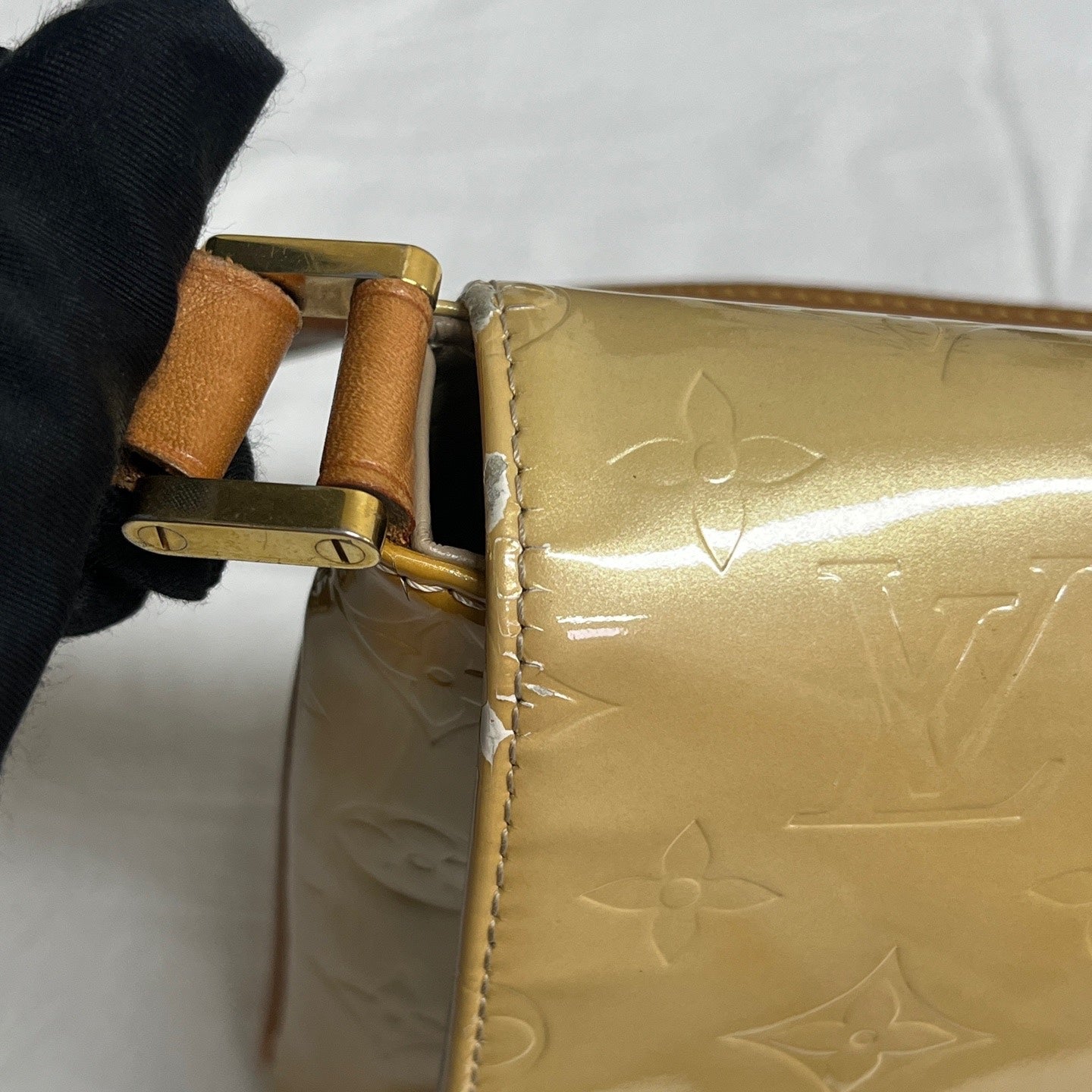 Louis Vuitton Gold Shoulder Bag