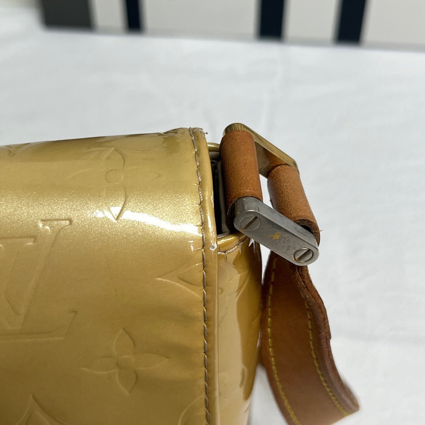 Louis Vuitton Gold Shoulder Bag