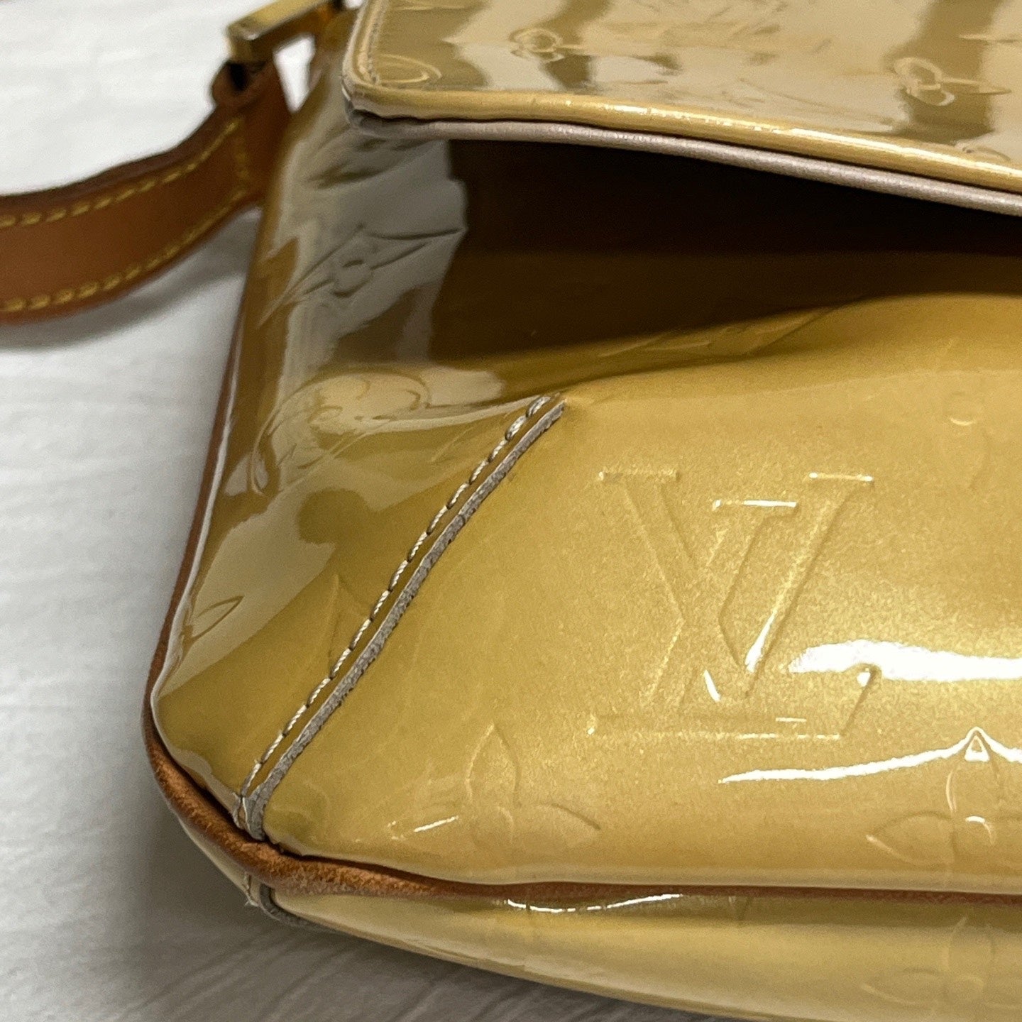 Louis Vuitton Gold Shoulder Bag