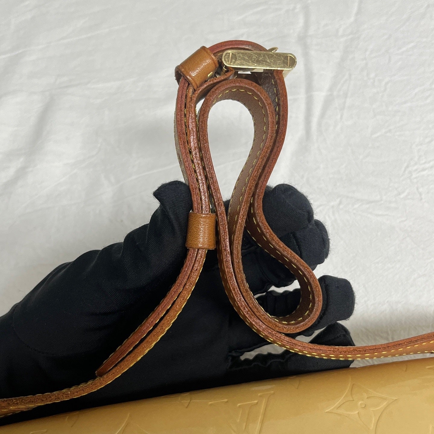 Louis Vuitton Gold Shoulder Bag