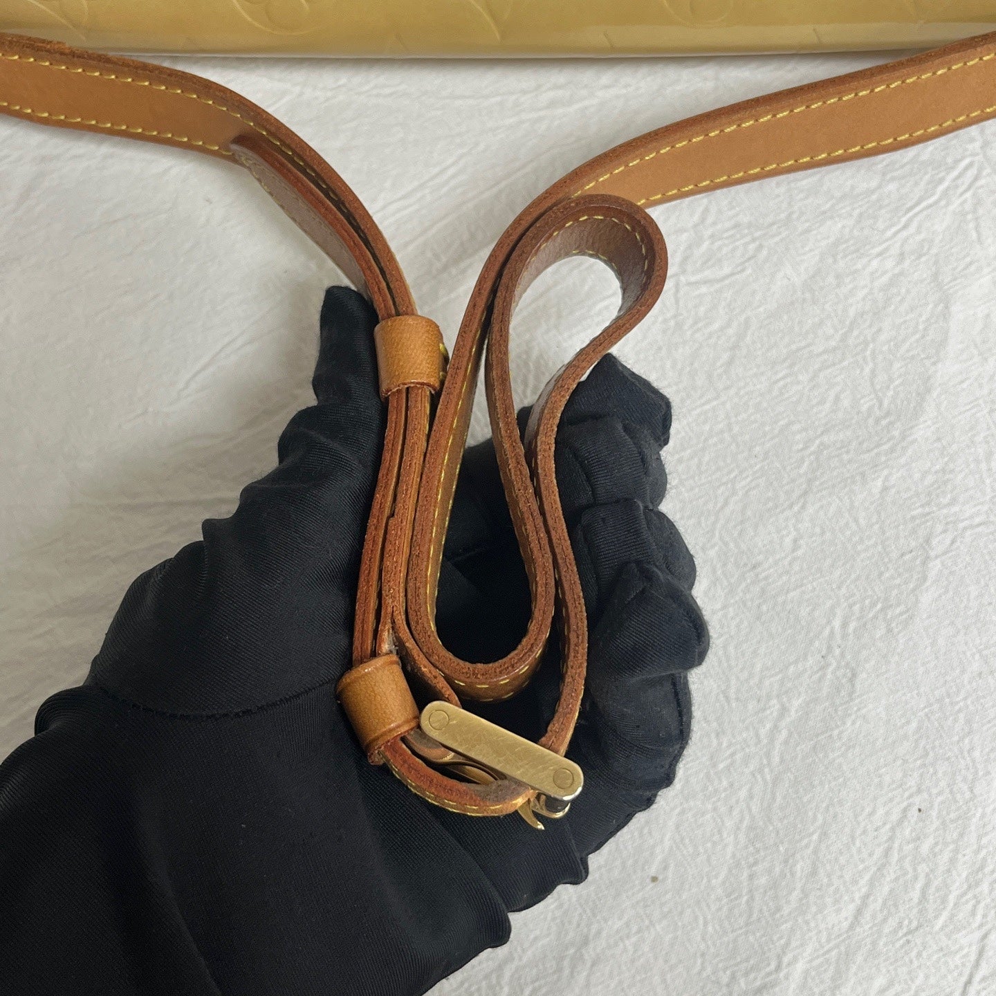 Louis Vuitton Gold Shoulder Bag