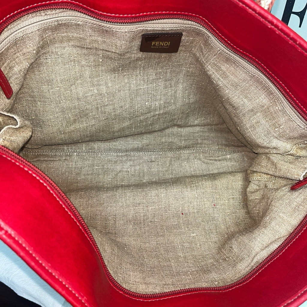 Fendi Red Shoulder Bag