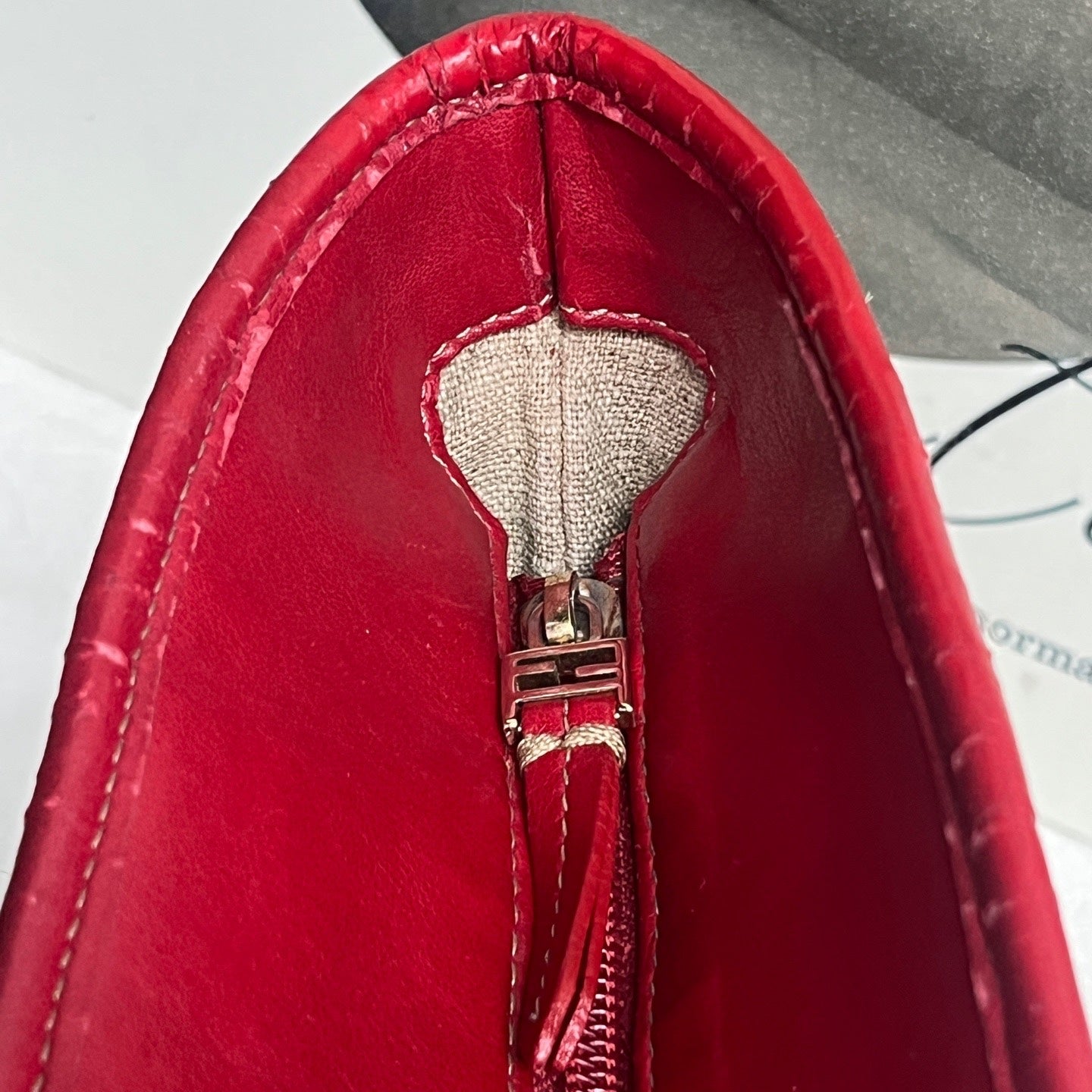 Fendi Red Shoulder Bag