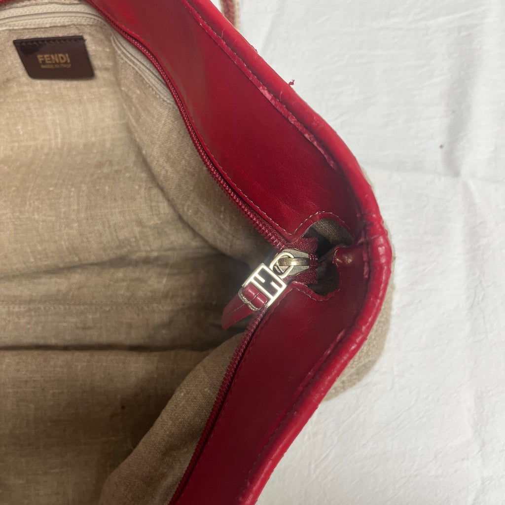 Fendi Red Shoulder Bag