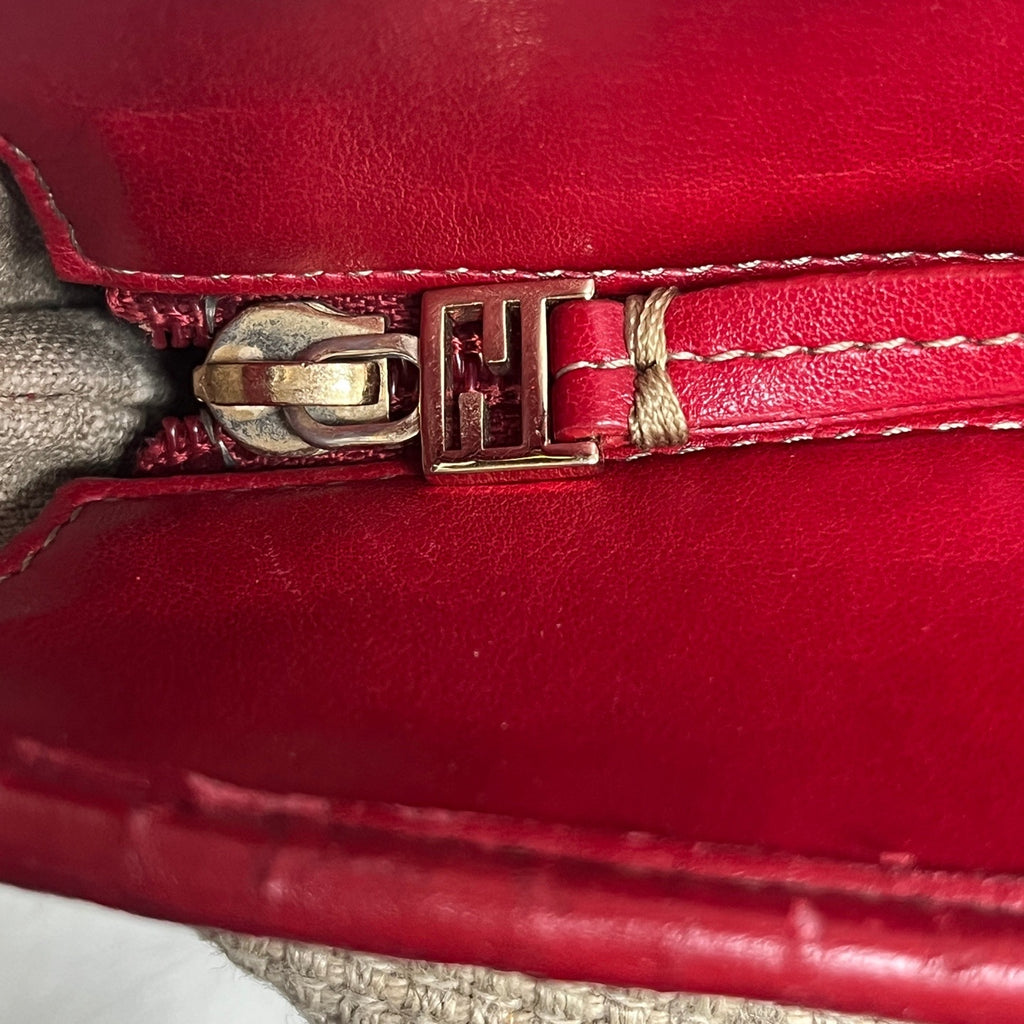 Fendi Red Shoulder Bag