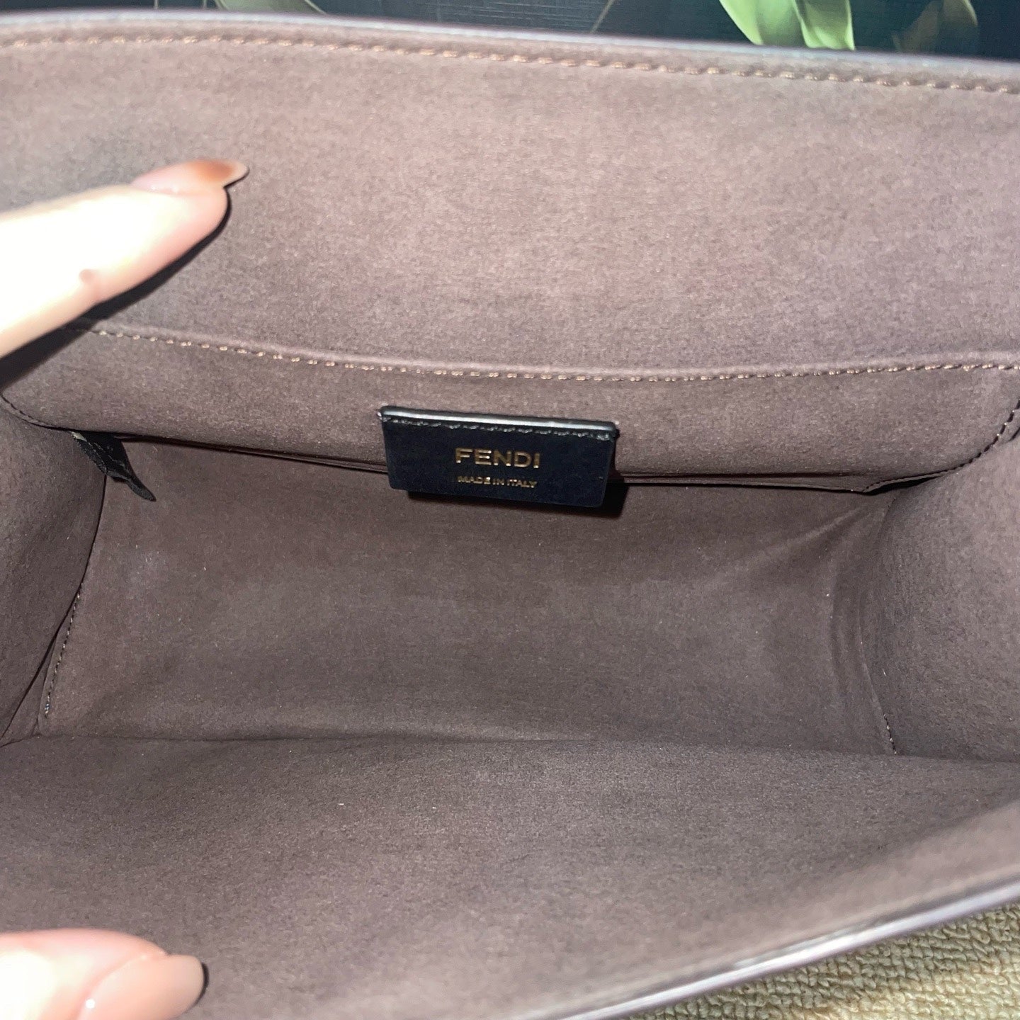 Fendi Blue Shoulder Bag