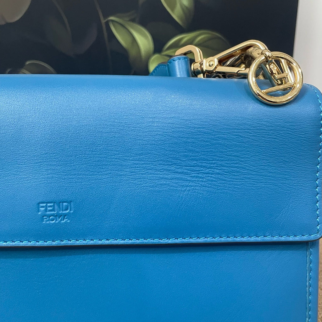 Fendi Blue Shoulder Bag
