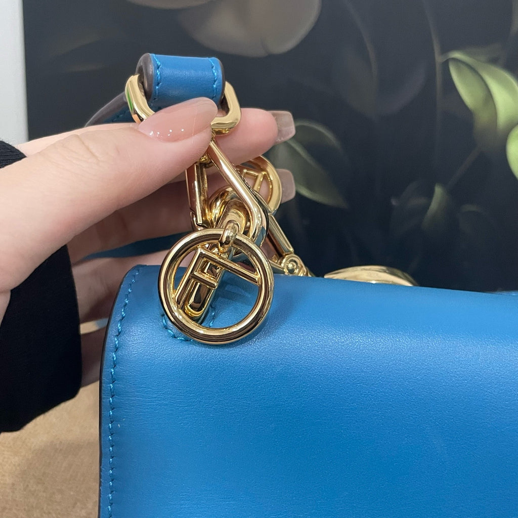 Fendi Blue Shoulder Bag
