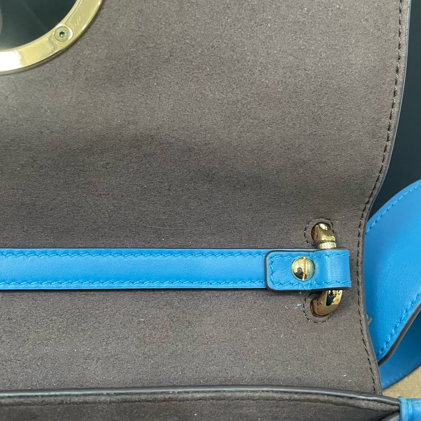 Fendi Blue Shoulder Bag