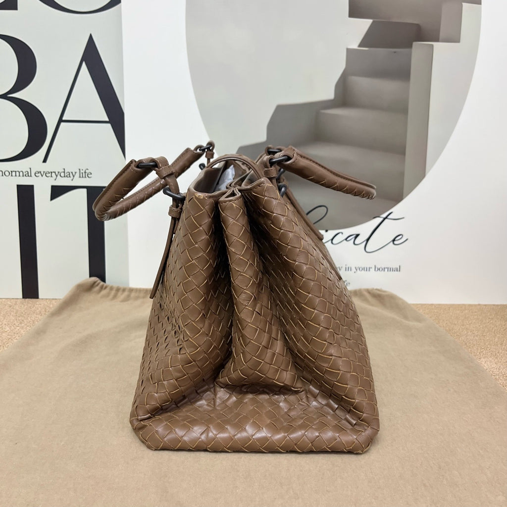 Bottega Veneta Brown Satchel