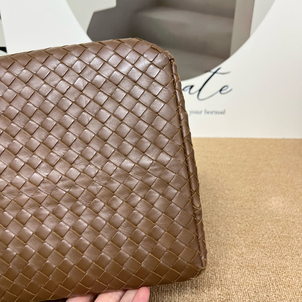 Bottega Veneta Brown Satchel