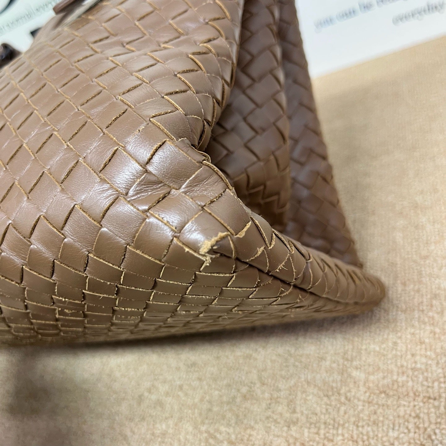 Bottega Veneta Brown Satchel