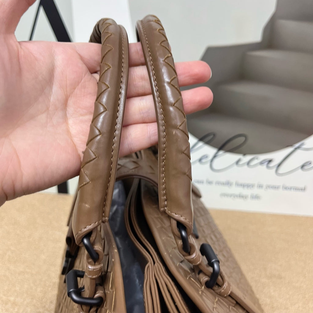 Bottega Veneta Brown Satchel