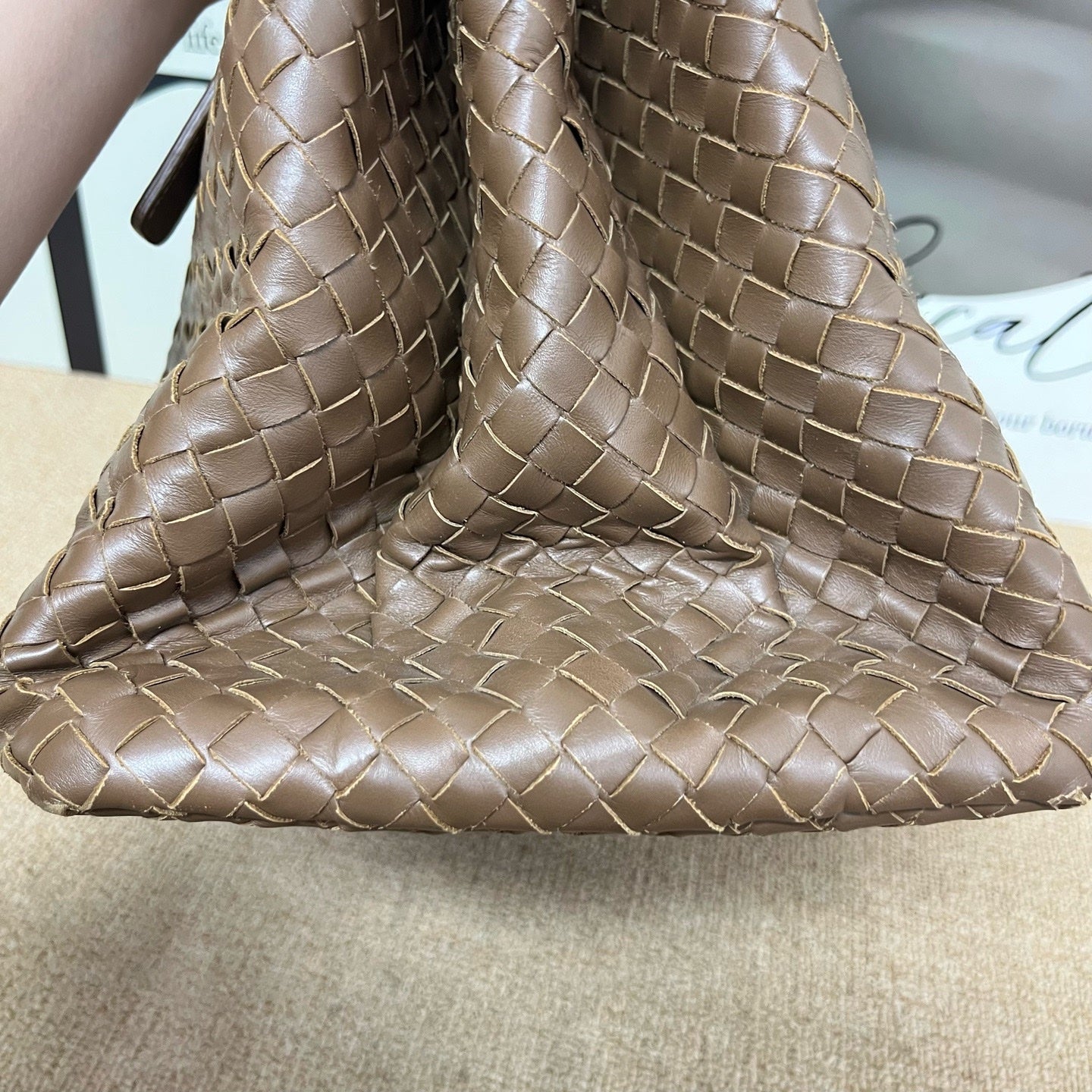 Bottega Veneta Brown Satchel