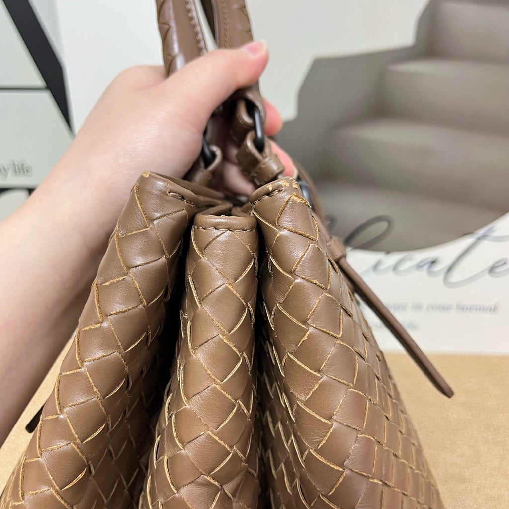 Bottega Veneta Brown Satchel