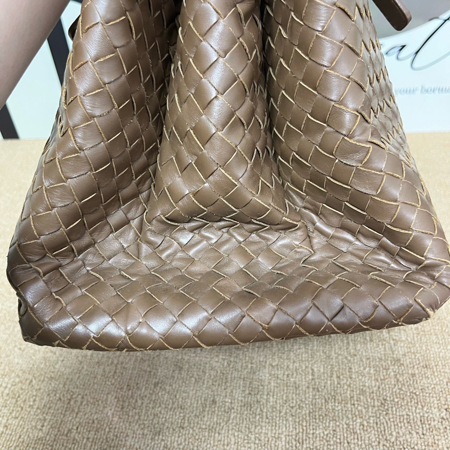 Bottega Veneta Brown Satchel